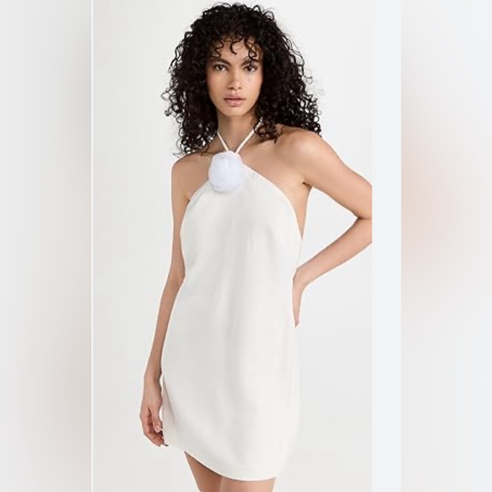 Wayf Lilibet Halter Mini Dress NWOT